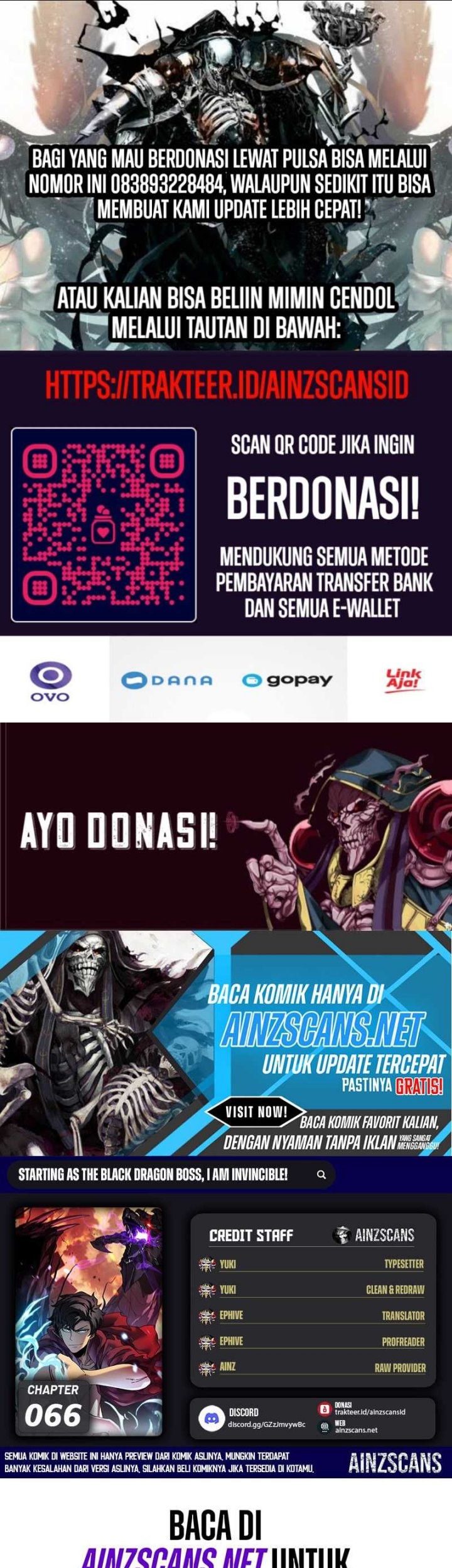 Komik I Become Invincible Black Dragon Boss At The Start Chapter 66 gambar nomor 1