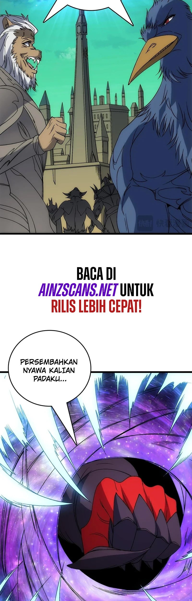 I Become Invincible Black Dragon Boss At The Start Chapter 67 Gambar 27