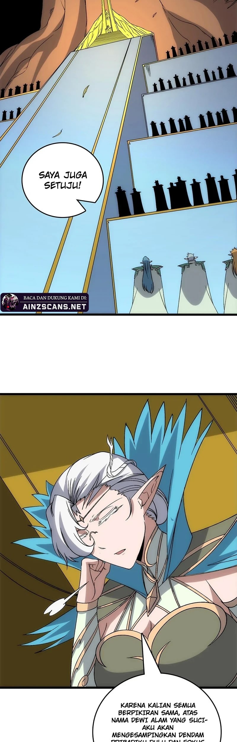 I Become Invincible Black Dragon Boss At The Start Chapter 67 Gambar 16