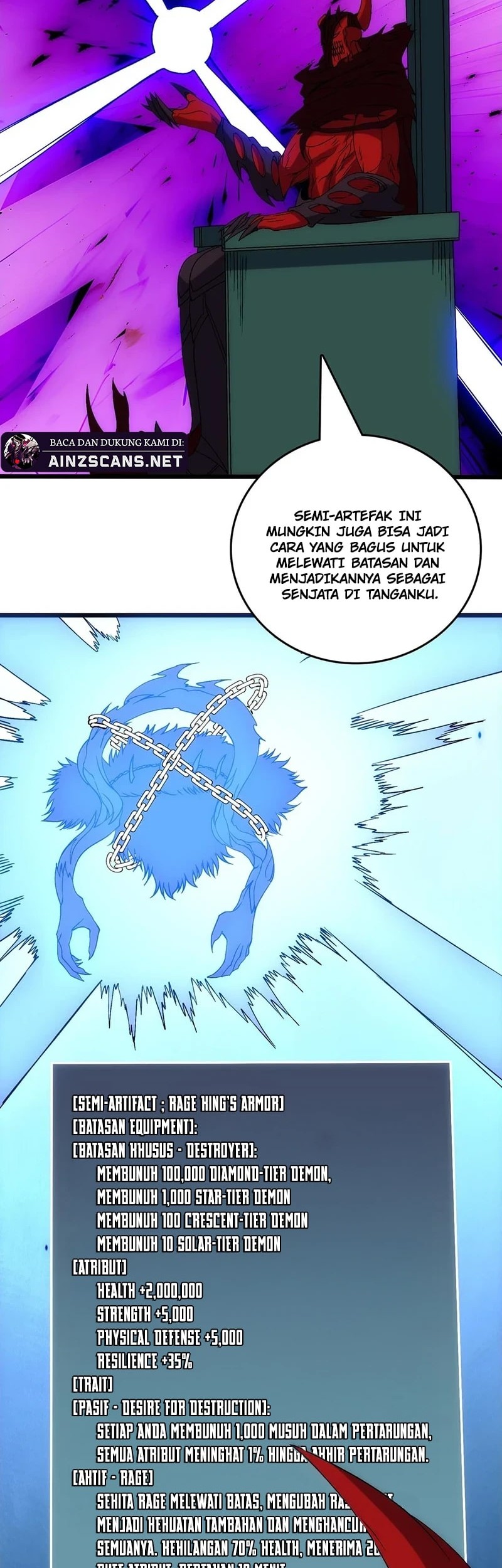 I Become Invincible Black Dragon Boss At The Start Chapter 67 Gambar 23