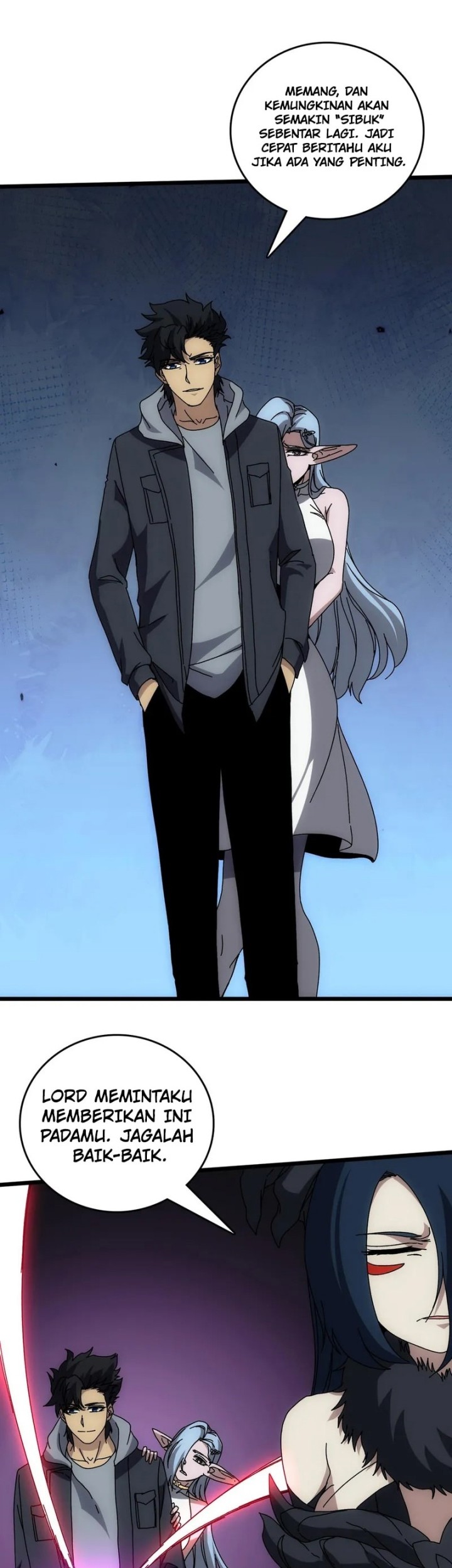 I Become Invincible Black Dragon Boss At The Start Chapter 68 Gambar 38