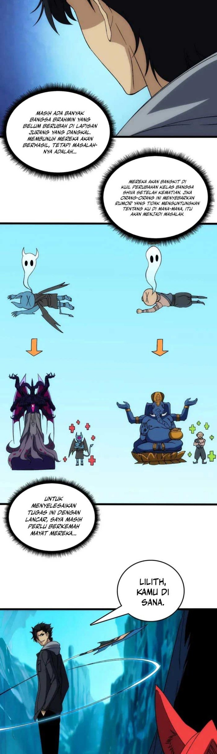 I Become Invincible Black Dragon Boss At The Start Chapter 62 Gambar 9