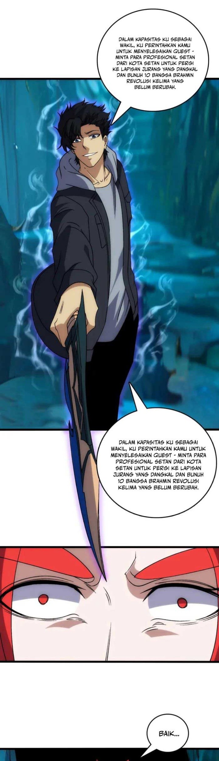 I Become Invincible Black Dragon Boss At The Start Chapter 62 Gambar 12