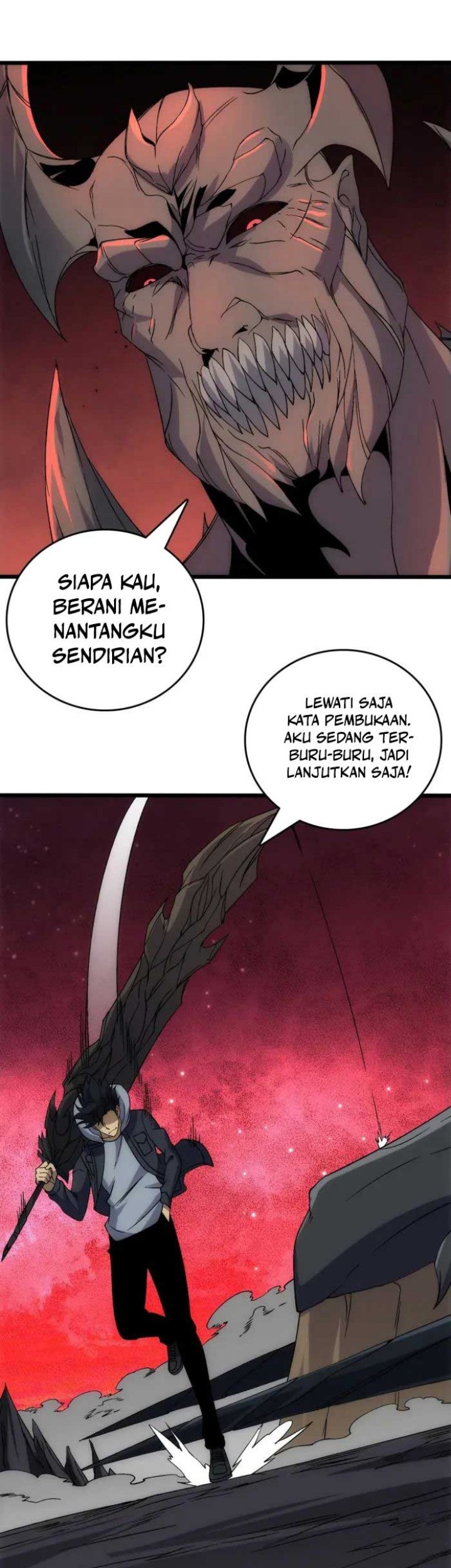 I Become Invincible Black Dragon Boss At The Start Chapter 62 Gambar 26