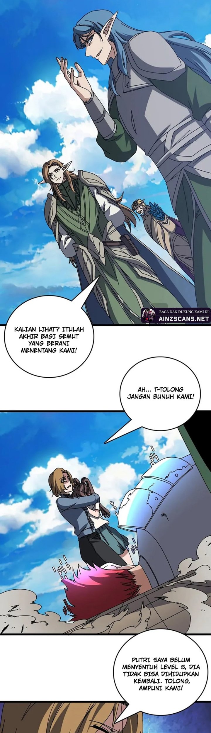 I Become Invincible Black Dragon Boss At The Start Chapter 74 Gambar 5