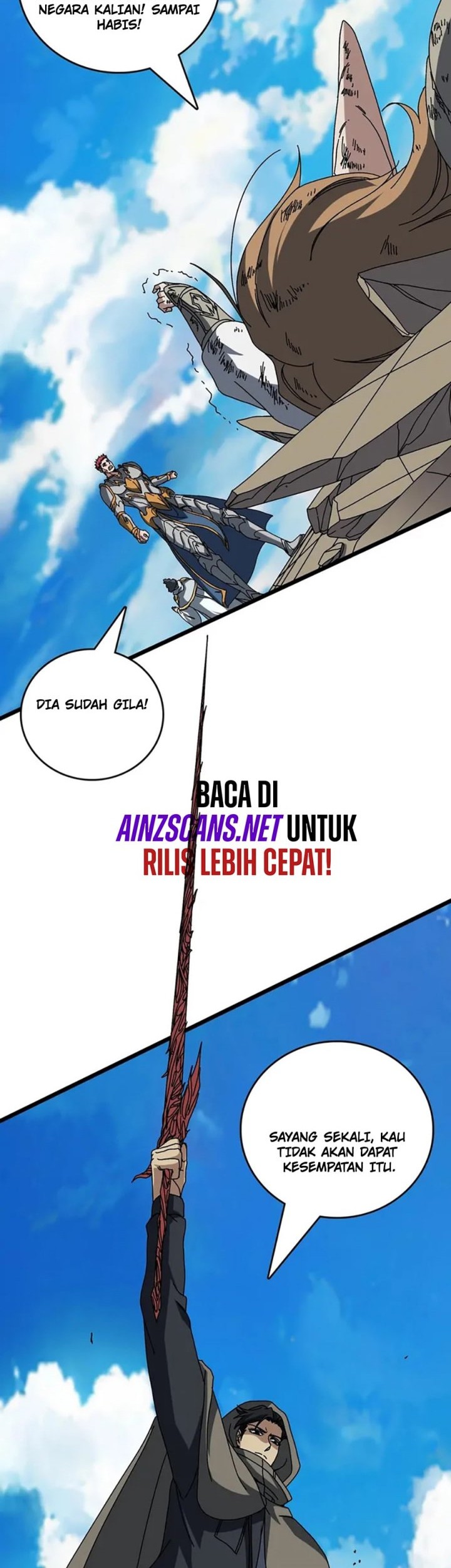 I Become Invincible Black Dragon Boss At The Start Chapter 74 Gambar 42