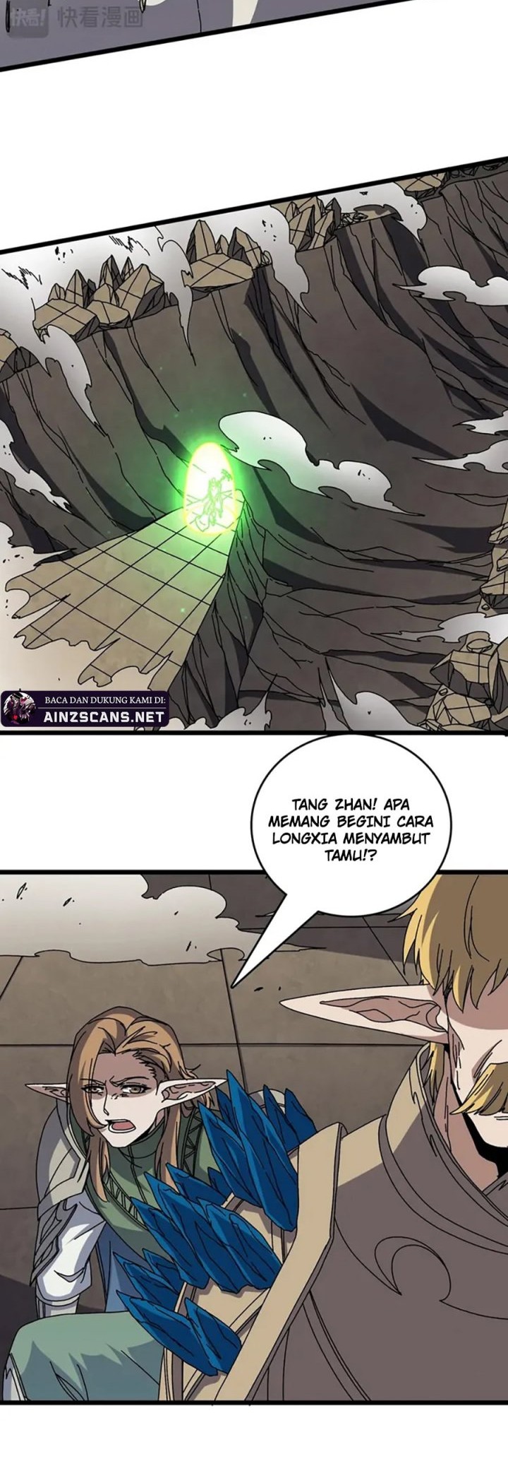 I Become Invincible Black Dragon Boss At The Start Chapter 74 Gambar 14