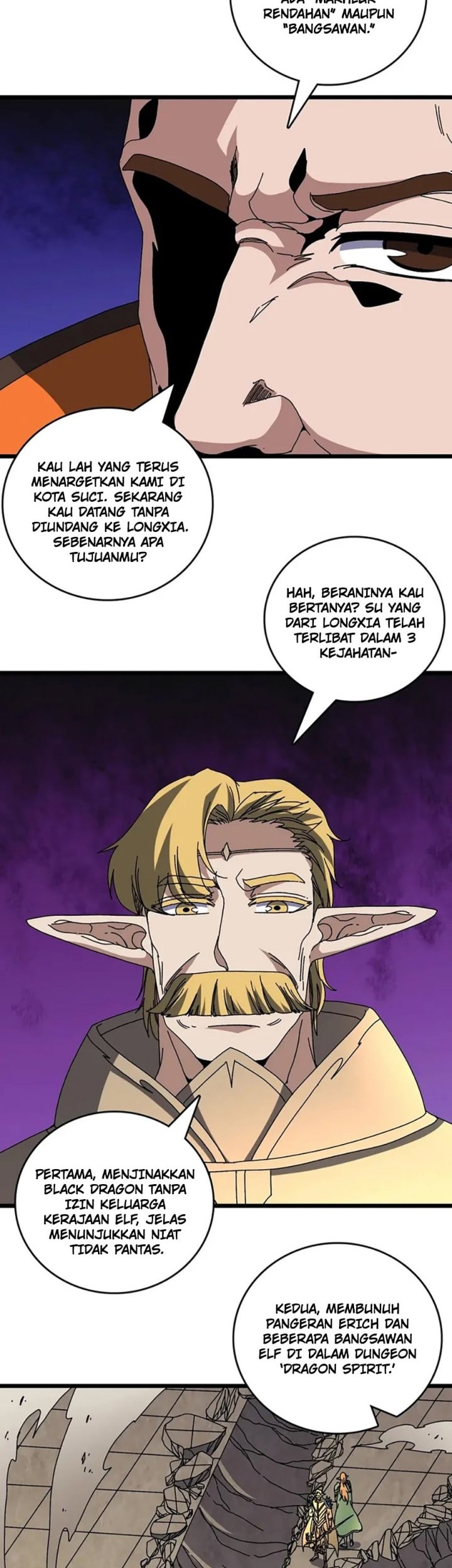 I Become Invincible Black Dragon Boss At The Start Chapter 74 Gambar 16