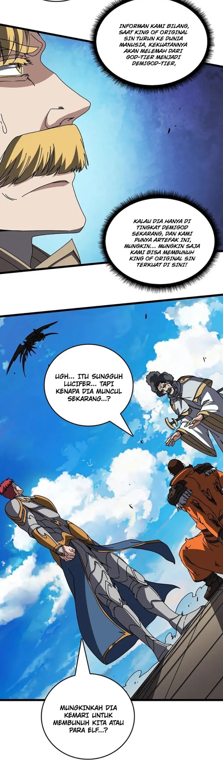 I Become Invincible Black Dragon Boss At The Start Chapter 74 Gambar 31