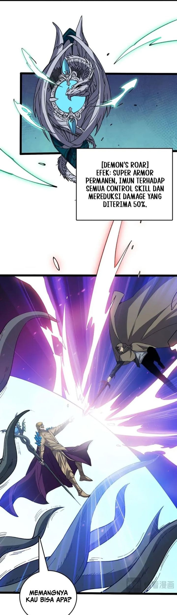 I Become Invincible Black Dragon Boss At The Start Chapter 75 Gambar 31