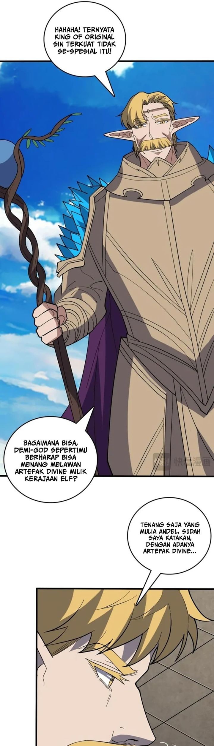 I Become Invincible Black Dragon Boss At The Start Chapter 75 Gambar 7