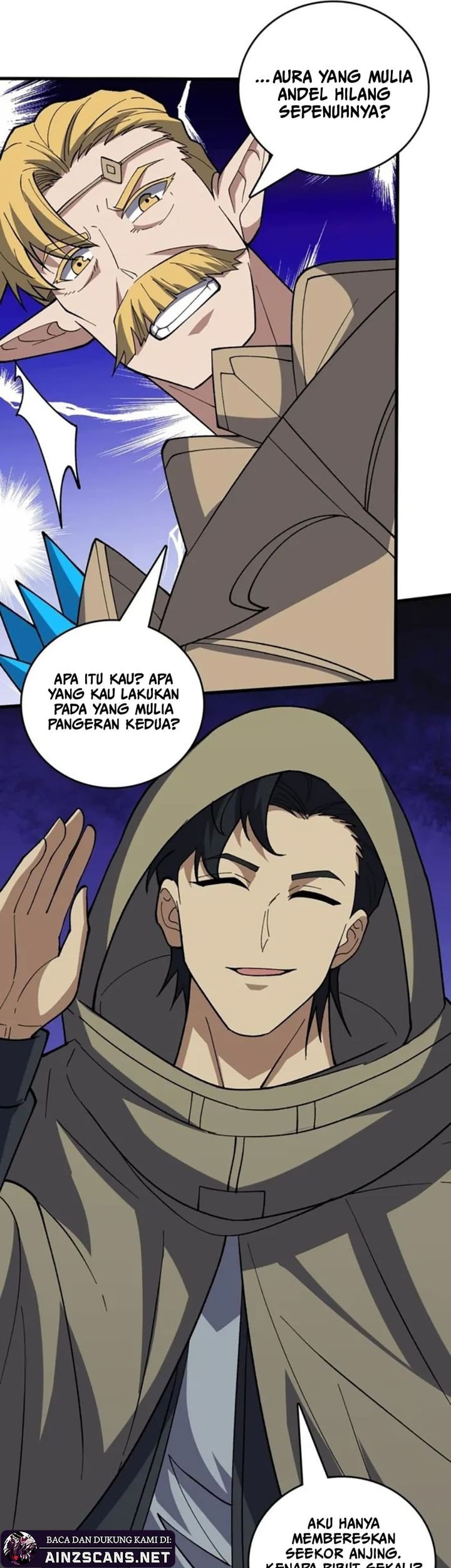 I Become Invincible Black Dragon Boss At The Start Chapter 75 Gambar 9