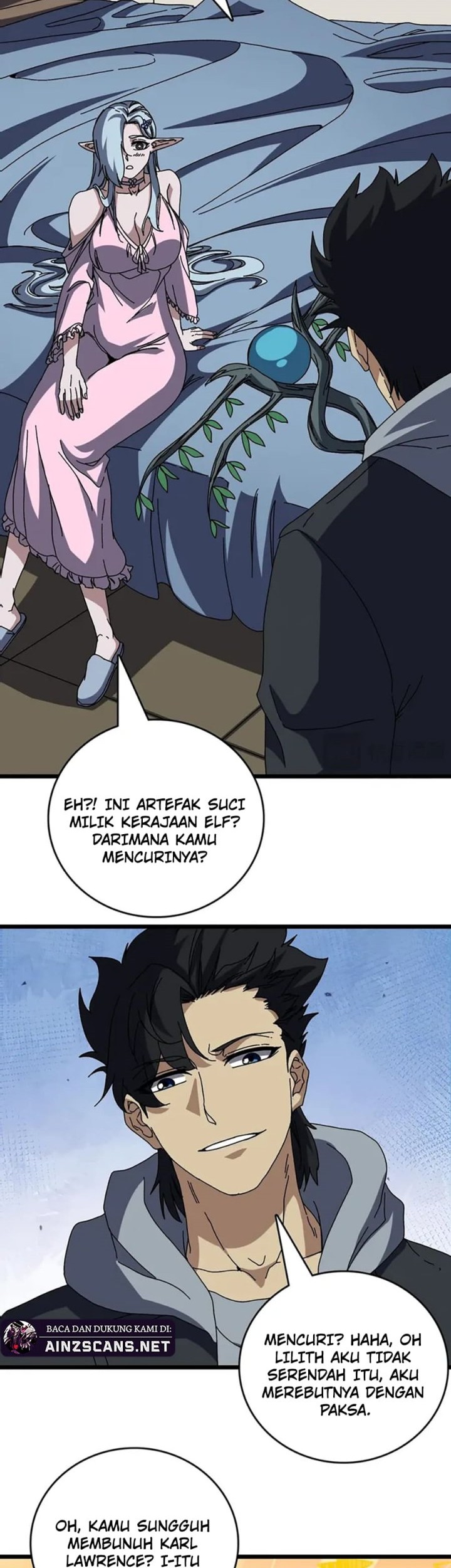 I Become Invincible Black Dragon Boss At The Start Chapter 76 Gambar 19