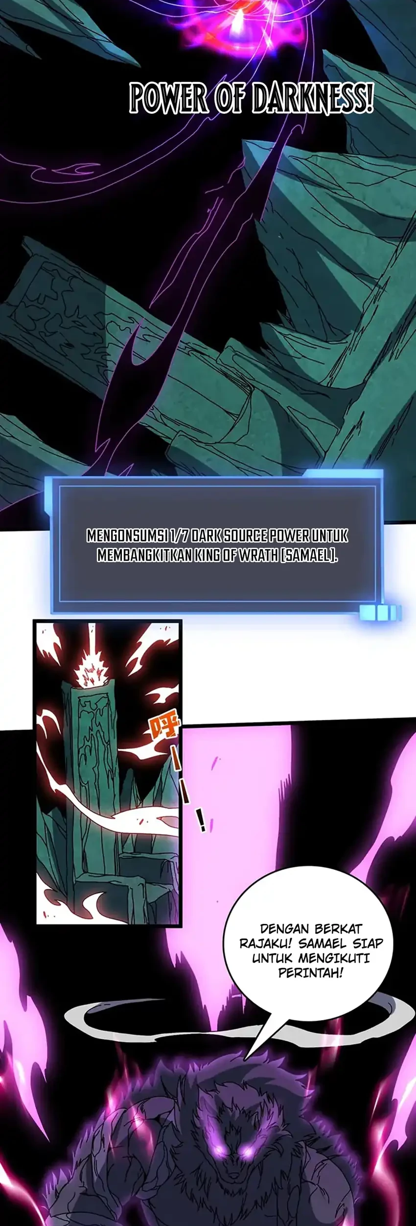 I Become Invincible Black Dragon Boss At The Start Chapter 77 Gambar 38