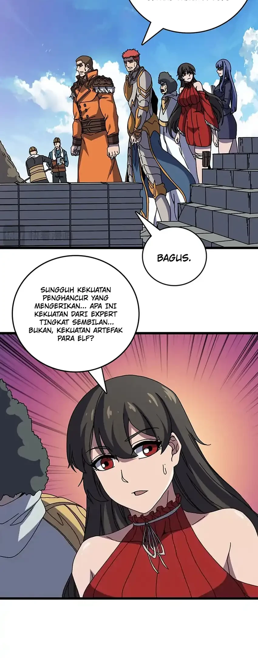 I Become Invincible Black Dragon Boss At The Start Chapter 77 Gambar 22