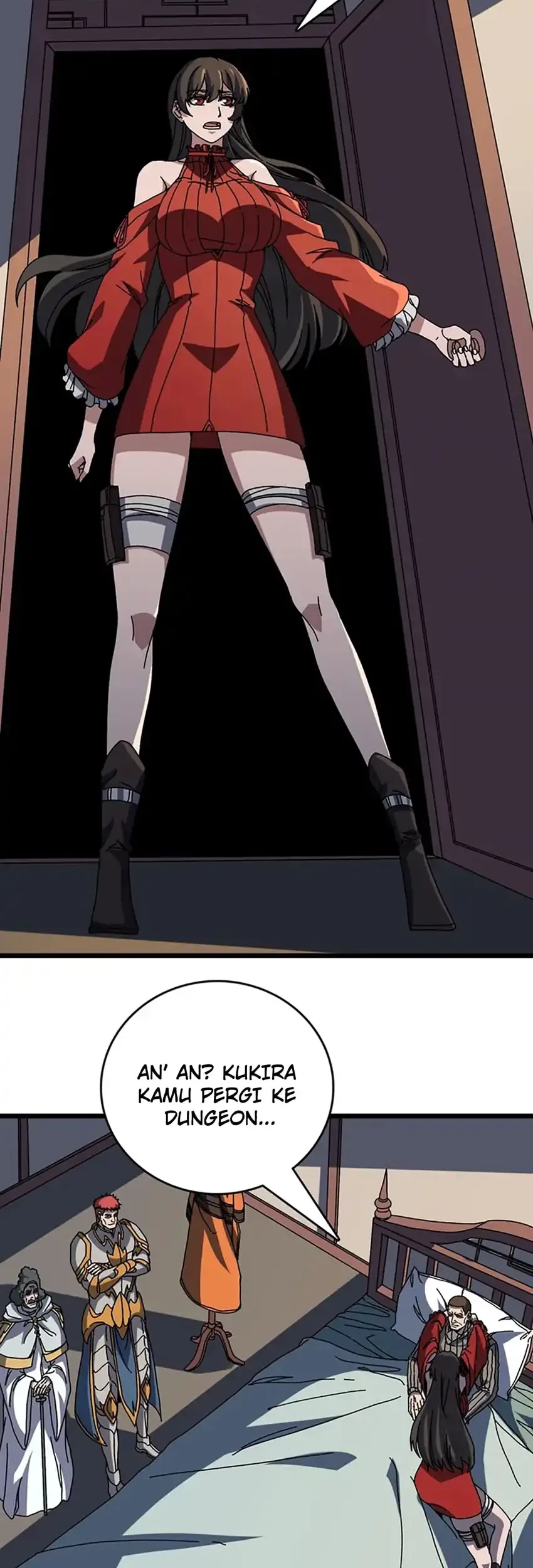 I Become Invincible Black Dragon Boss At The Start Chapter 77 Gambar 9