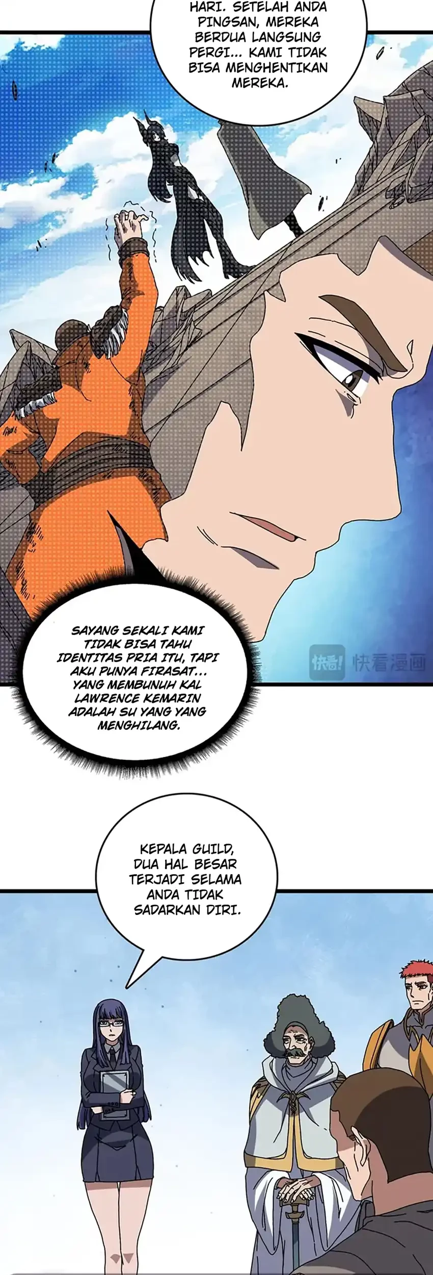 I Become Invincible Black Dragon Boss At The Start Chapter 77 Gambar 12