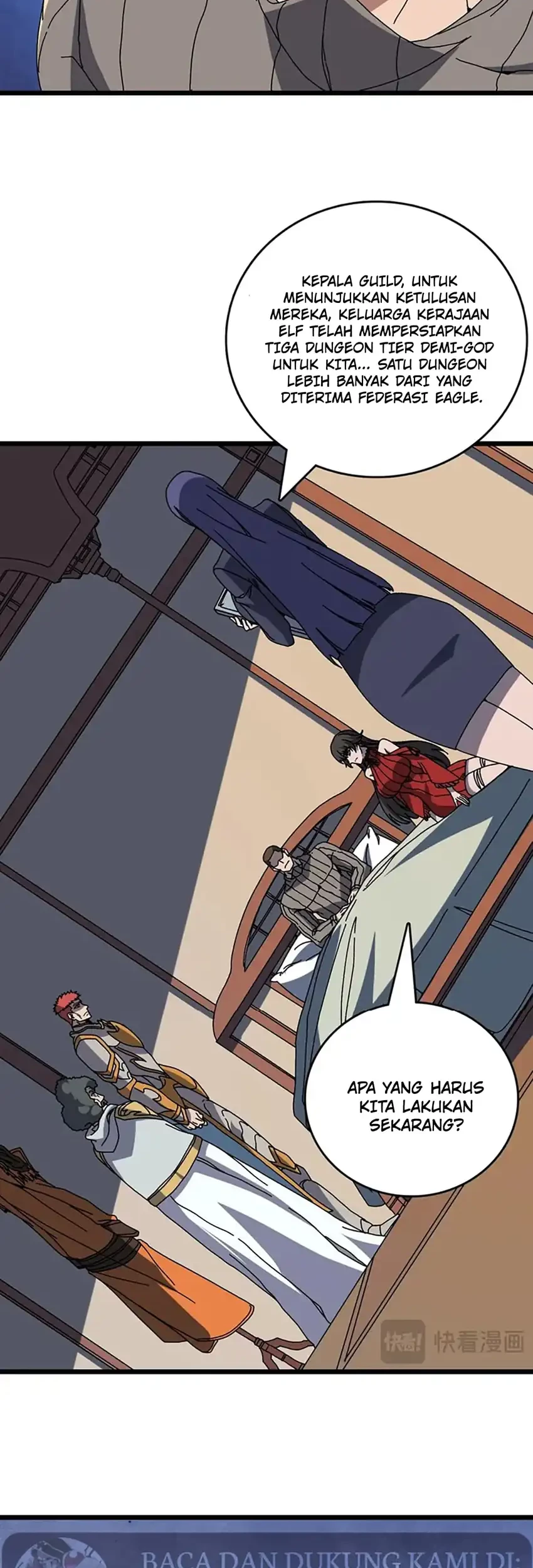 I Become Invincible Black Dragon Boss At The Start Chapter 77 Gambar 16