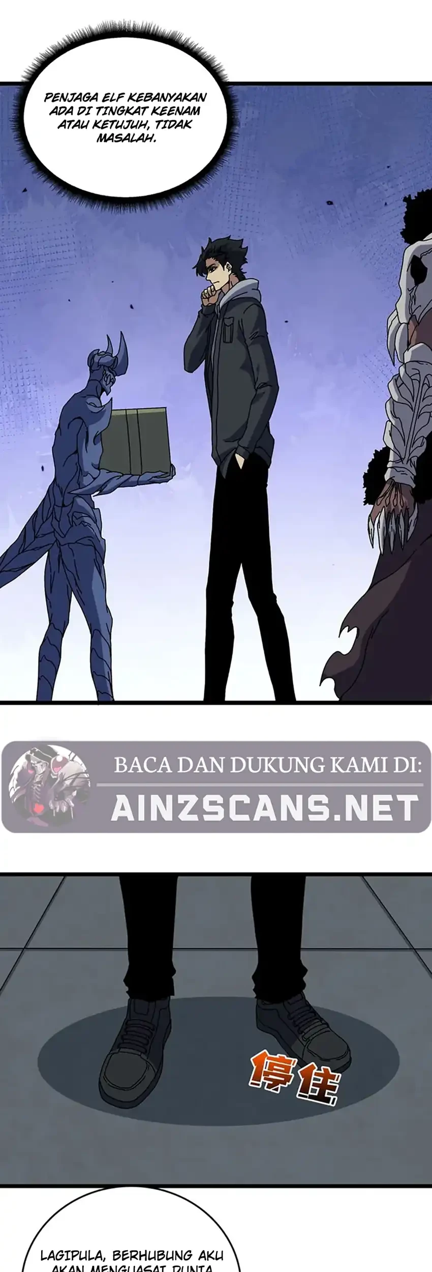 I Become Invincible Black Dragon Boss At The Start Chapter 77 Gambar 28