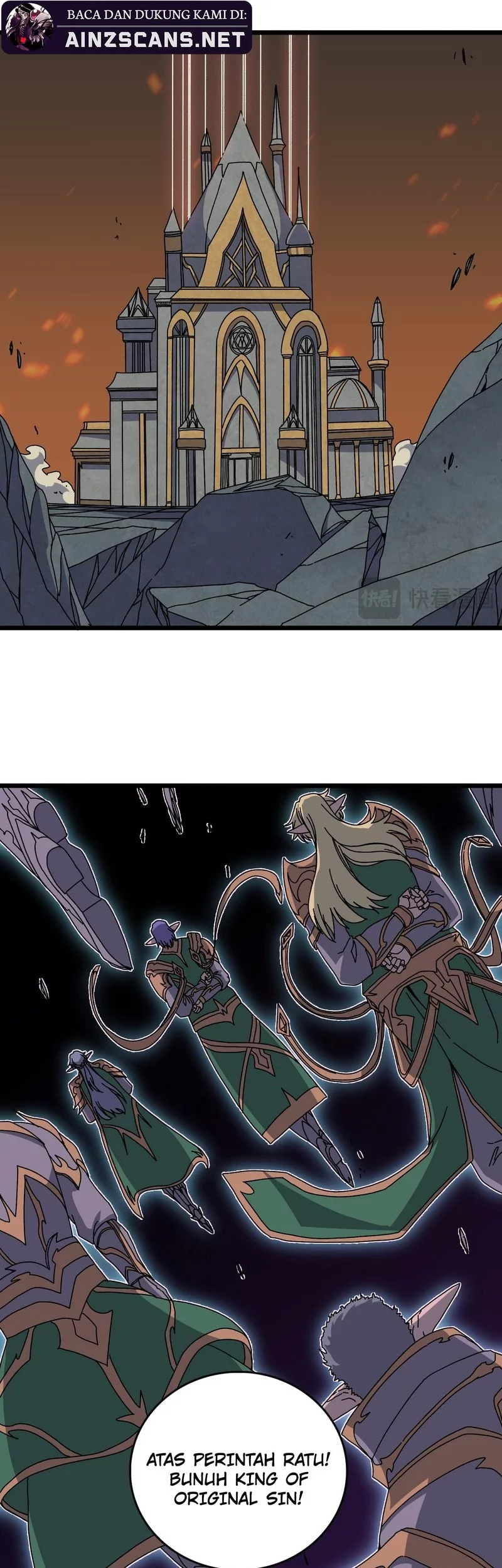 I Become Invincible Black Dragon Boss At The Start Chapter 79 Gambar 12