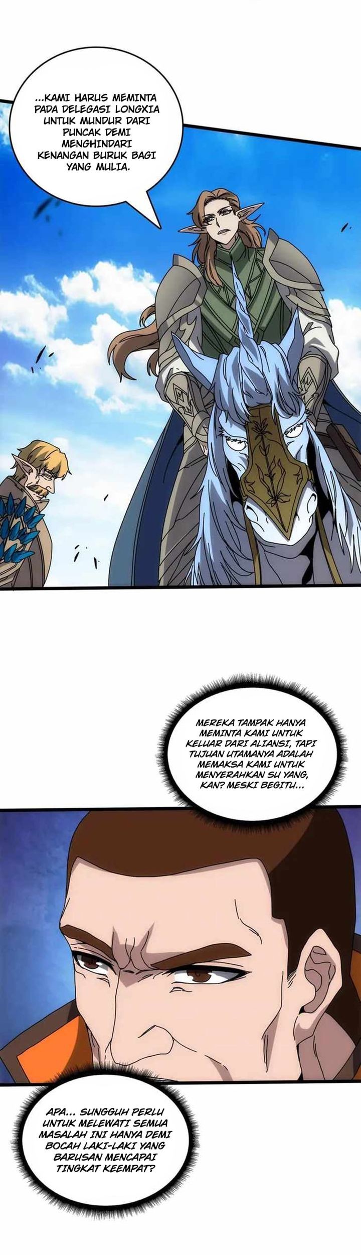 I Become Invincible Black Dragon Boss At The Start Chapter 72 Gambar 4