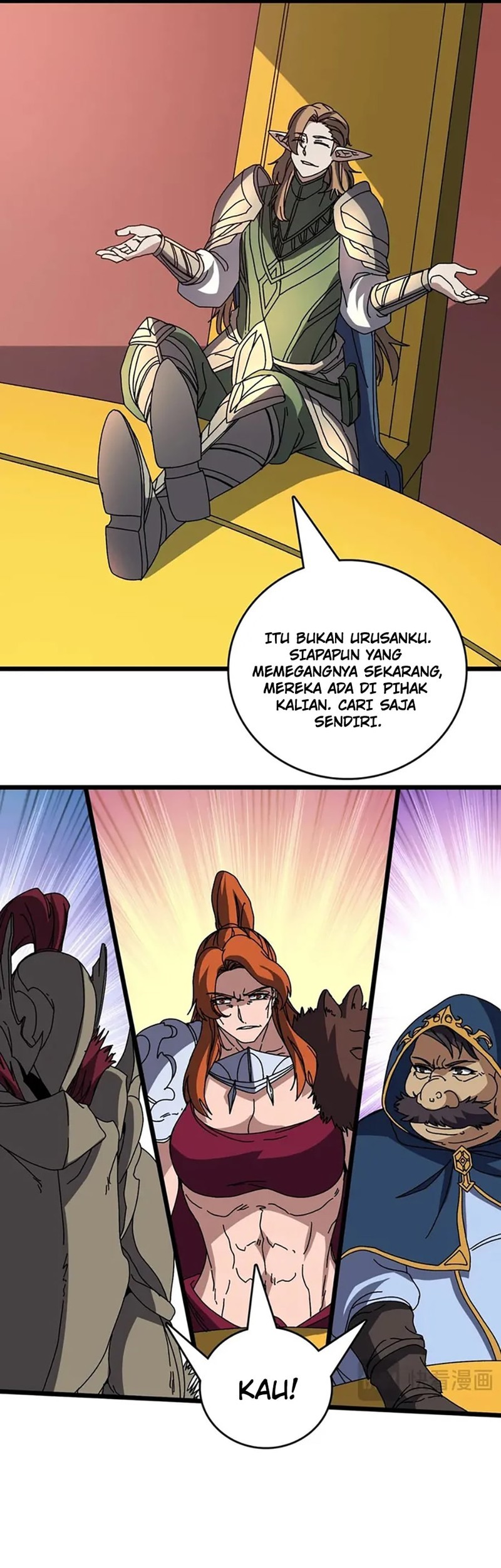 I Become Invincible Black Dragon Boss At The Start Chapter 73 Gambar 27