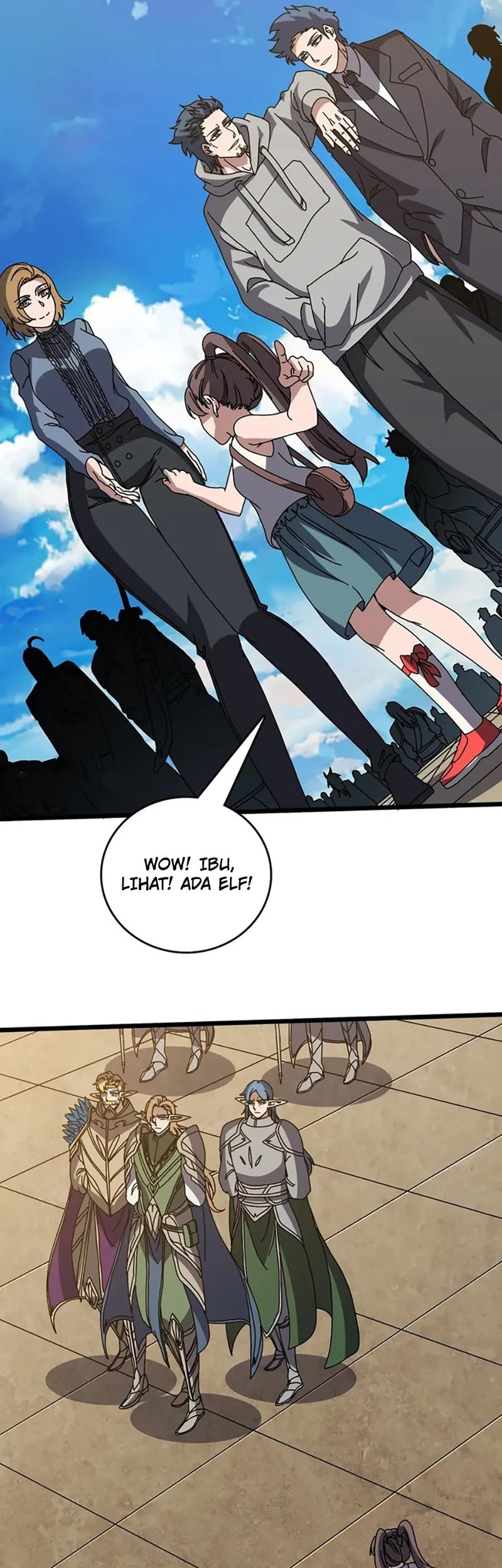 I Become Invincible Black Dragon Boss At The Start Chapter 73 Gambar 33