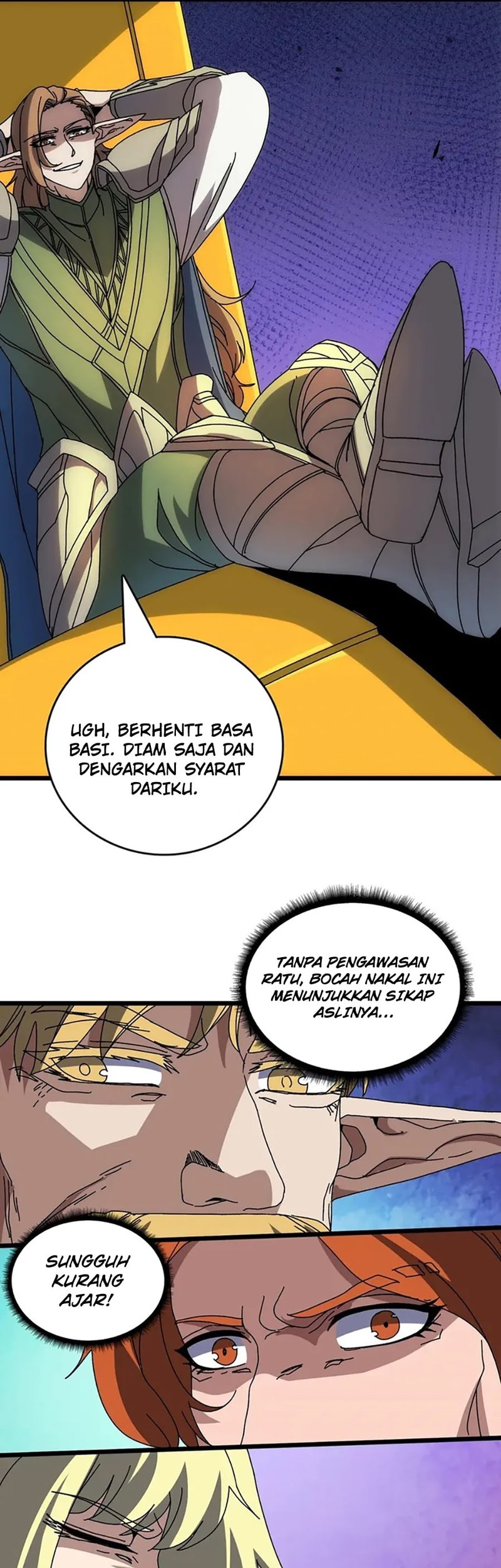 I Become Invincible Black Dragon Boss At The Start Chapter 73 Gambar 21