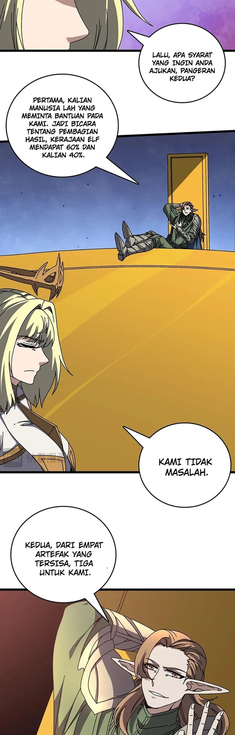 I Become Invincible Black Dragon Boss At The Start Chapter 73 Gambar 22