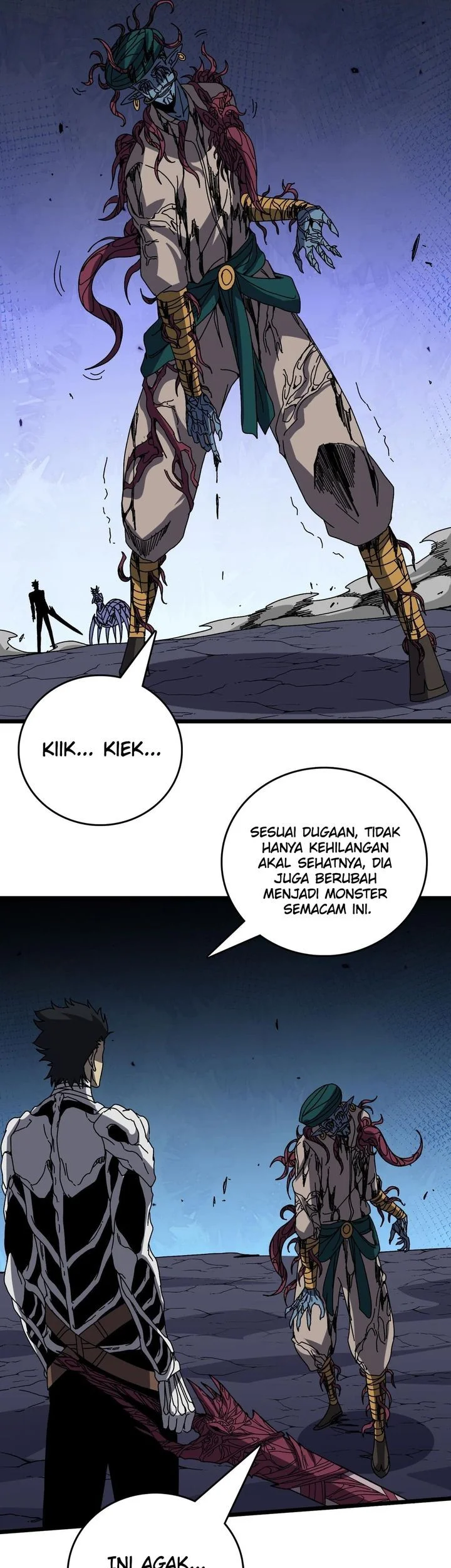 I Become Invincible Black Dragon Boss At The Start Chapter 84 Gambar 34