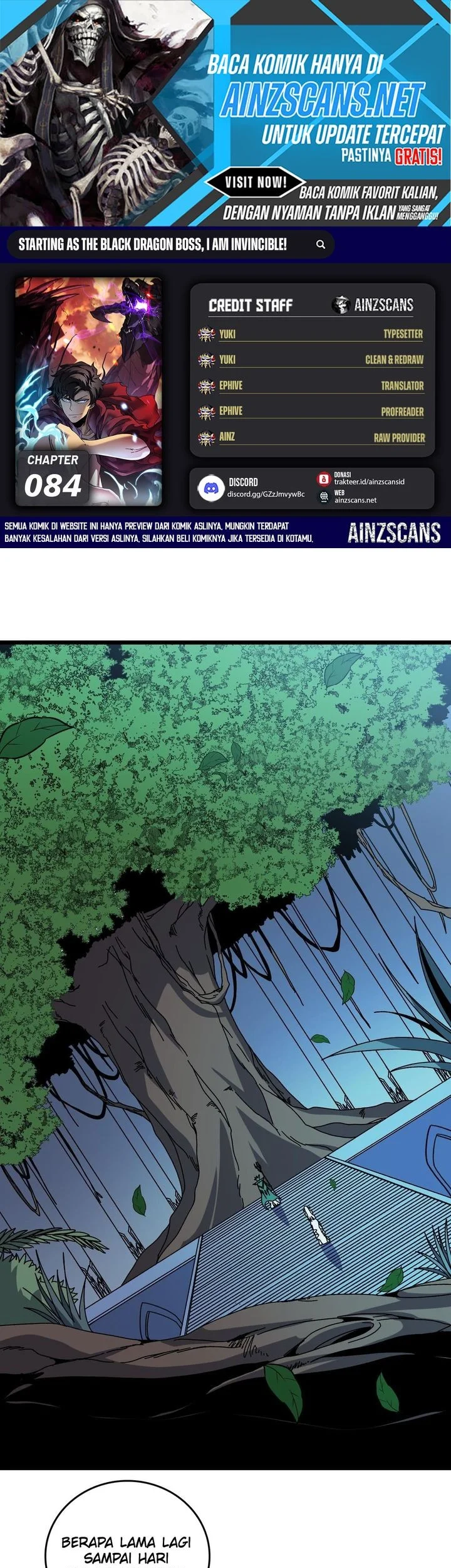 Komik I Become Invincible Black Dragon Boss At The Start Chapter 84 gambar nomor 1
