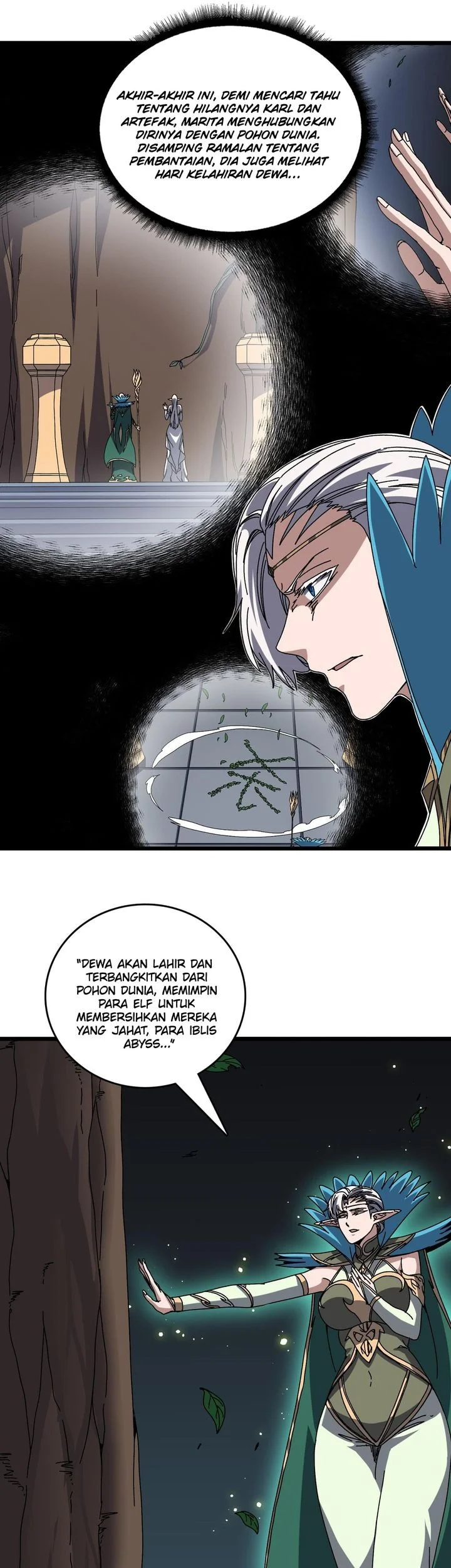 I Become Invincible Black Dragon Boss At The Start Chapter 84 Gambar 3