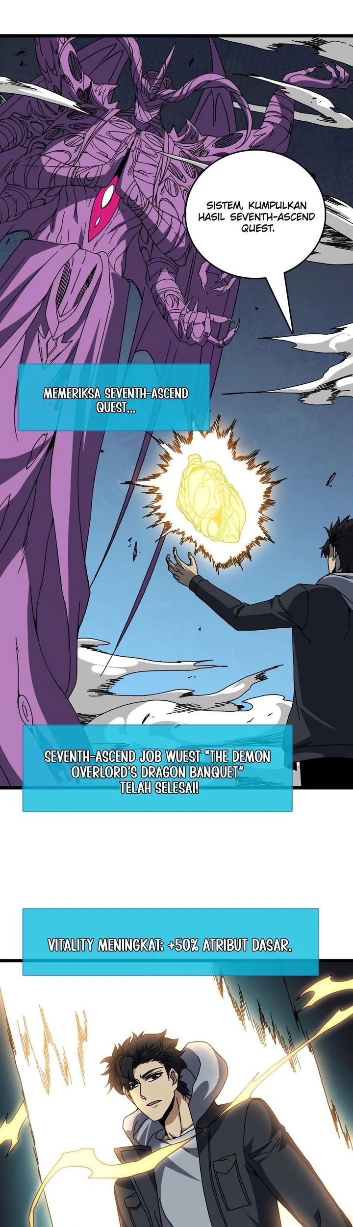 I Become Invincible Black Dragon Boss At The Start Chapter 84 Gambar 16