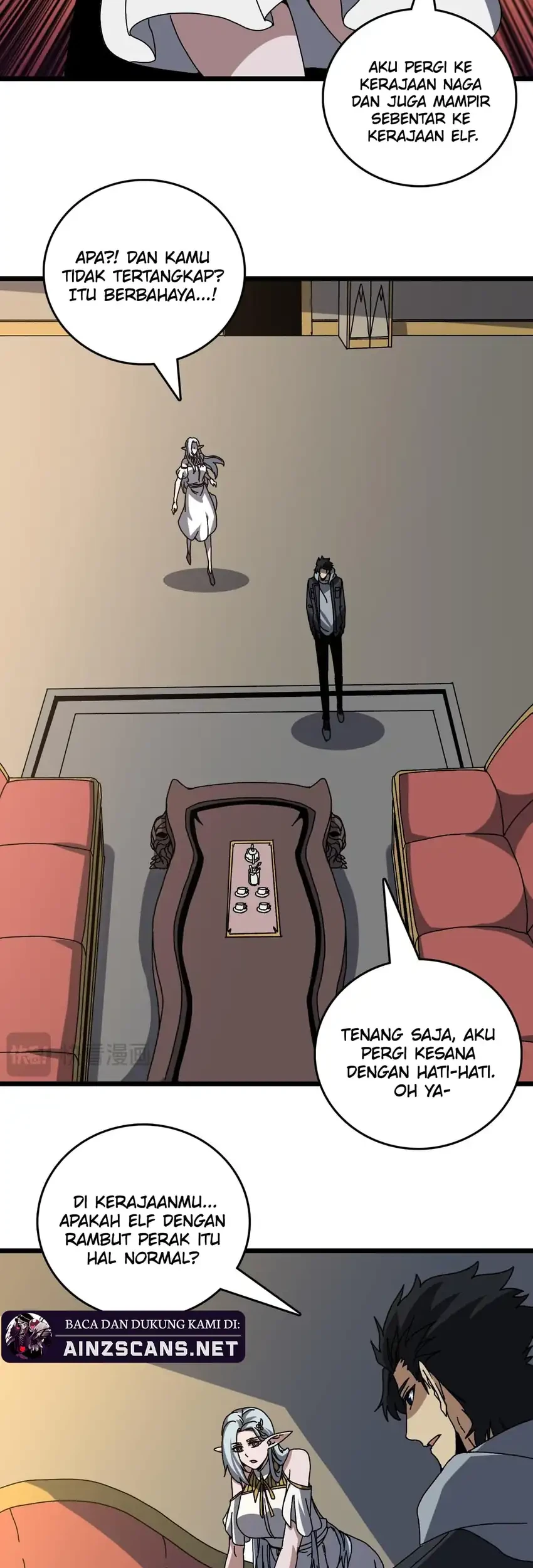 I Become Invincible Black Dragon Boss At The Start Chapter 85 Gambar 8