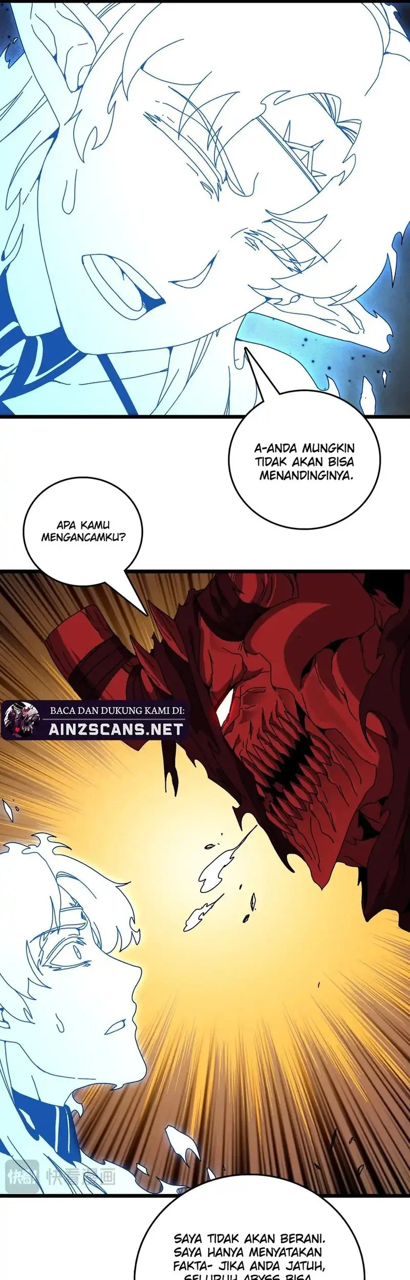 I Become Invincible Black Dragon Boss At The Start Chapter 86 Gambar 8
