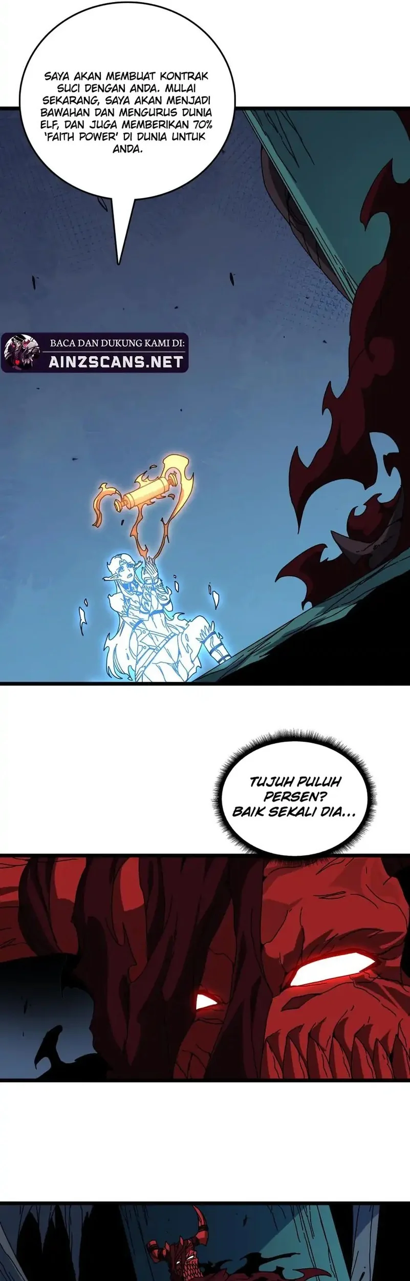 I Become Invincible Black Dragon Boss At The Start Chapter 86 Gambar 5