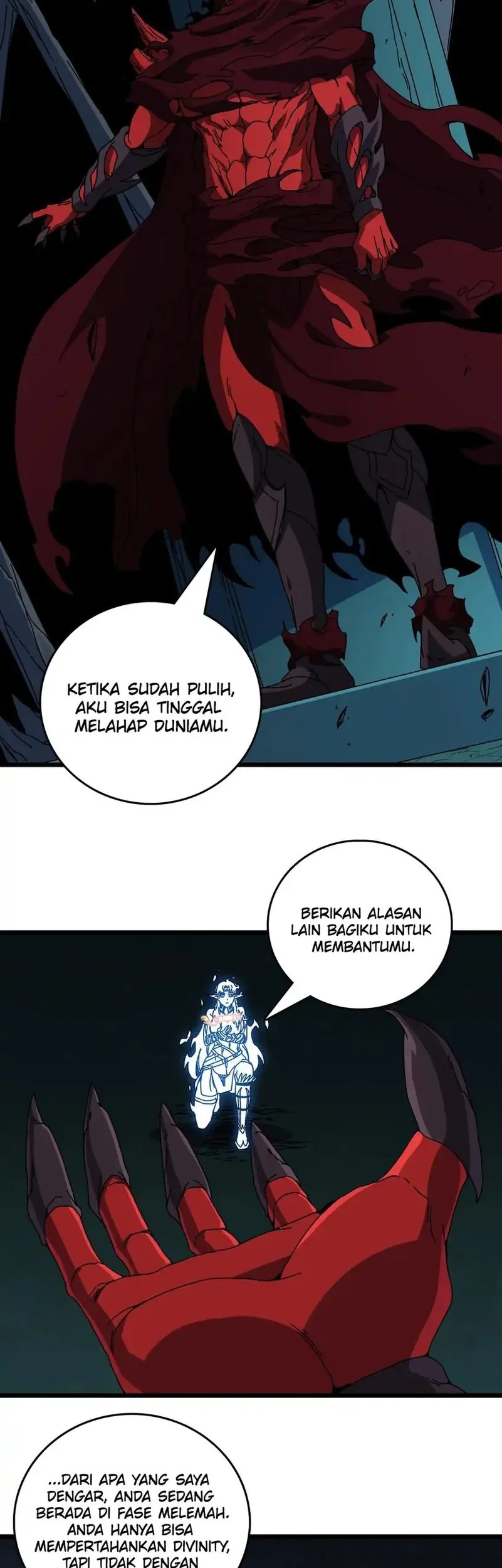 I Become Invincible Black Dragon Boss At The Start Chapter 86 Gambar 6