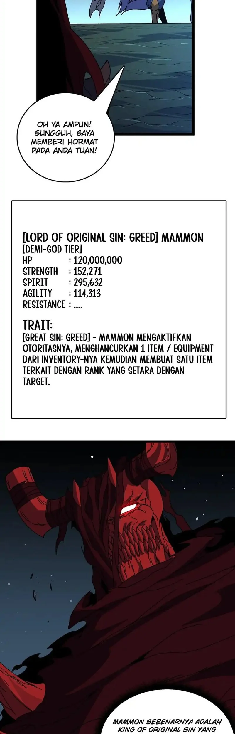 I Become Invincible Black Dragon Boss At The Start Chapter 86 Gambar 25