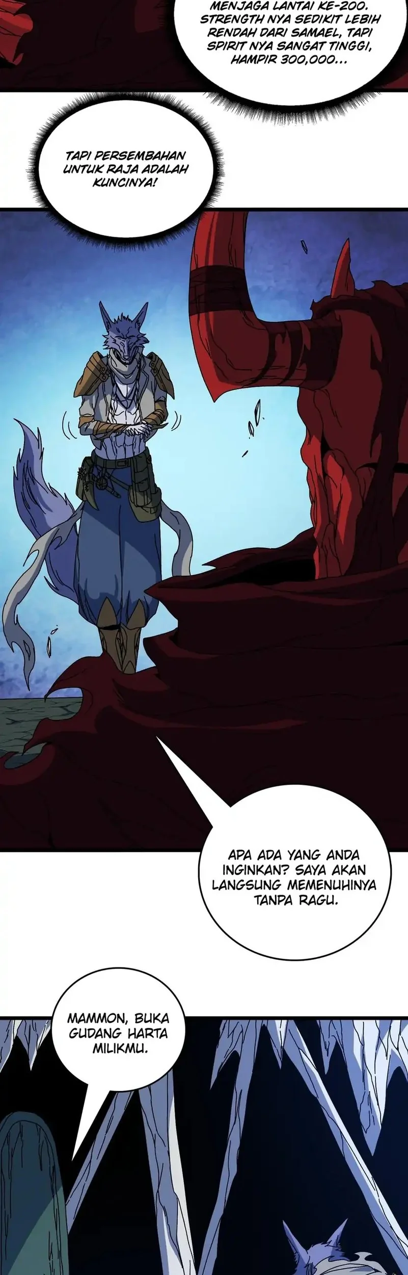 I Become Invincible Black Dragon Boss At The Start Chapter 86 Gambar 26