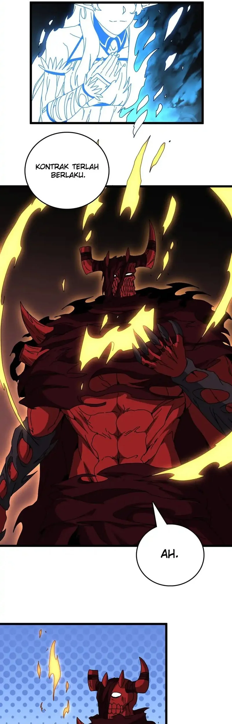 I Become Invincible Black Dragon Boss At The Start Chapter 86 Gambar 16