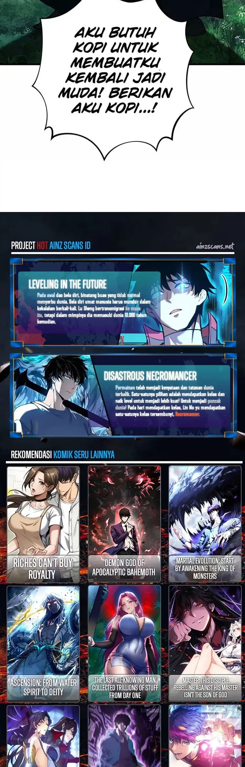 I Become Invincible Black Dragon Boss At The Start Chapter 86 Gambar 30