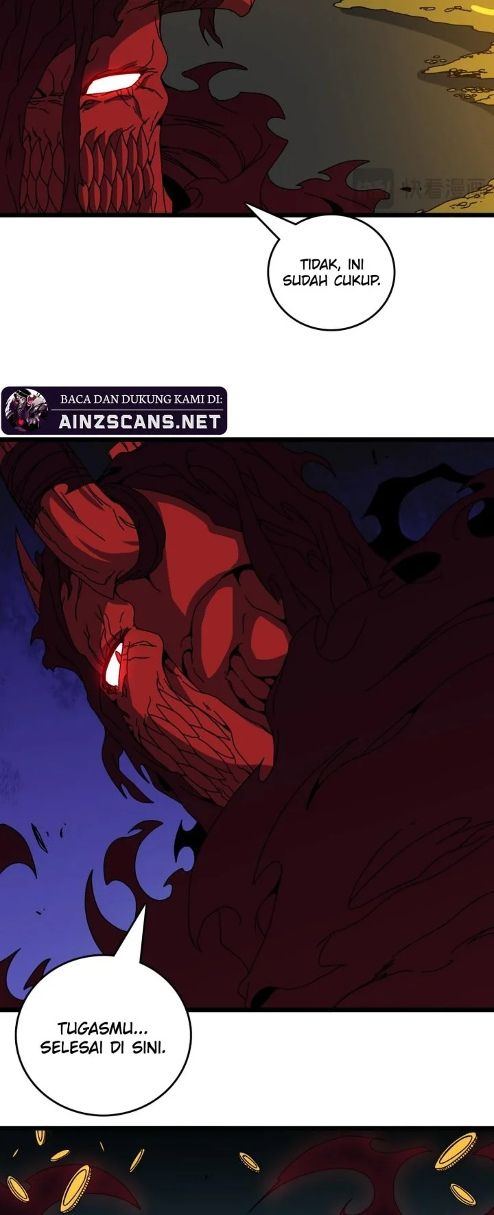 I Become Invincible Black Dragon Boss At The Start Chapter 87 Gambar 7