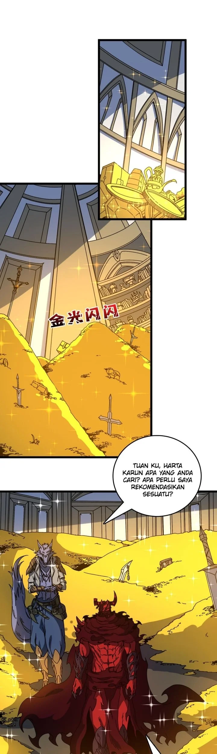 Manhua I Become Invincible Black Dragon Boss At The Start Chapter 87 gambar nomor 2