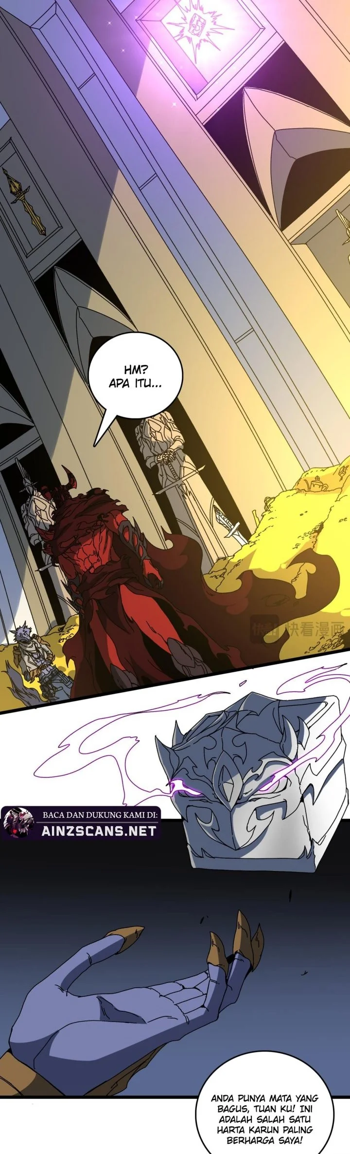 I Become Invincible Black Dragon Boss At The Start Chapter 87 Gambar 4