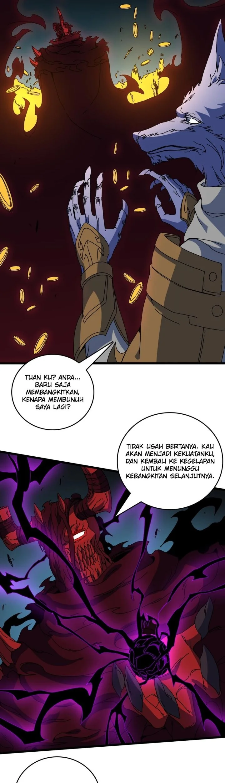 I Become Invincible Black Dragon Boss At The Start Chapter 87 Gambar 8