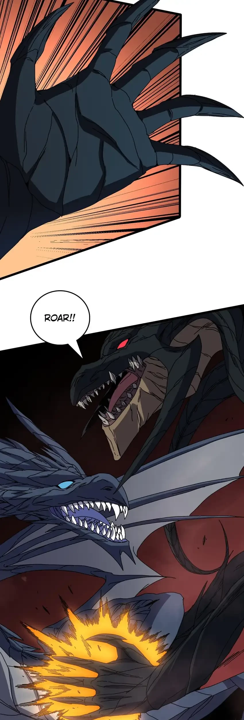 I Become Invincible Black Dragon Boss At The Start Chapter 80 Gambar 34