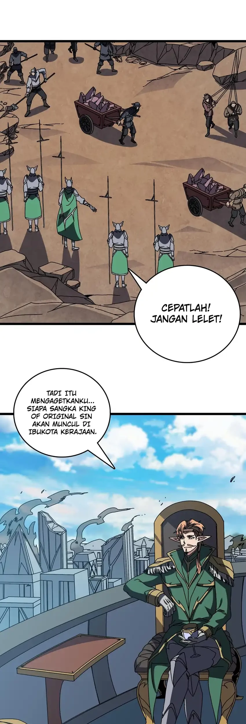 Manhua I Become Invincible Black Dragon Boss At The Start Chapter 80 gambar nomor 2