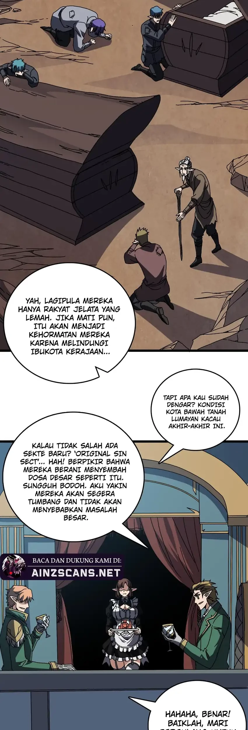 I Become Invincible Black Dragon Boss At The Start Chapter 80 Gambar 4