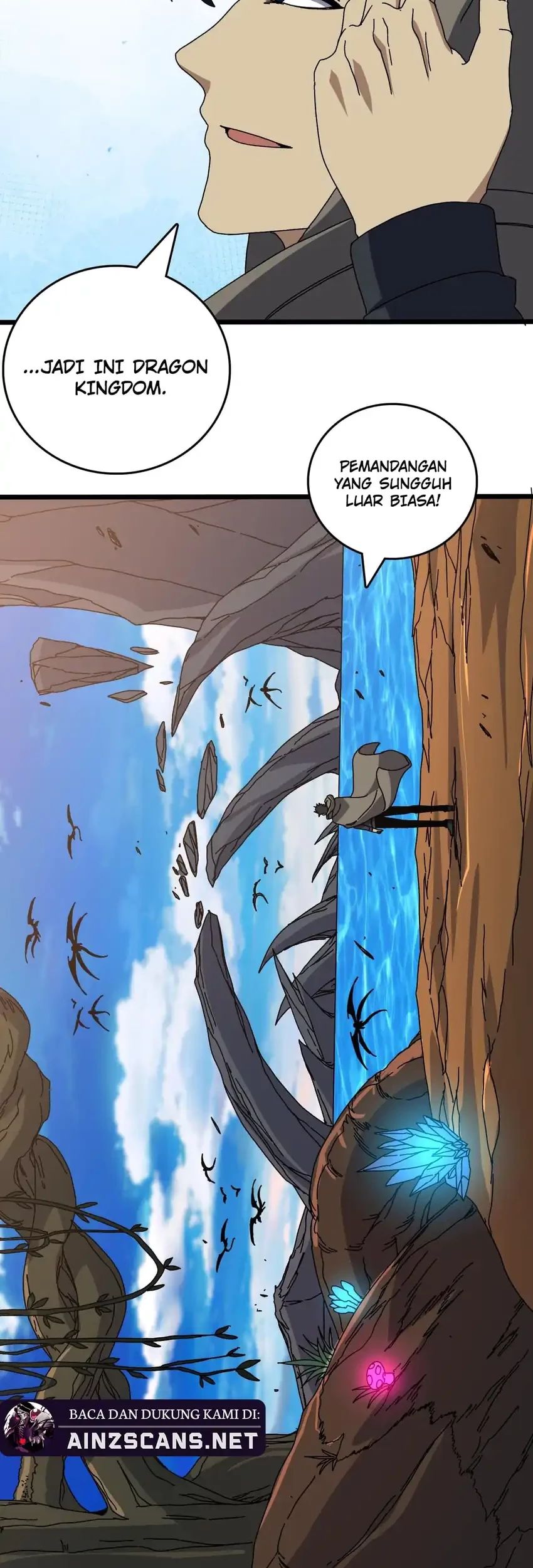 I Become Invincible Black Dragon Boss At The Start Chapter 80 Gambar 24