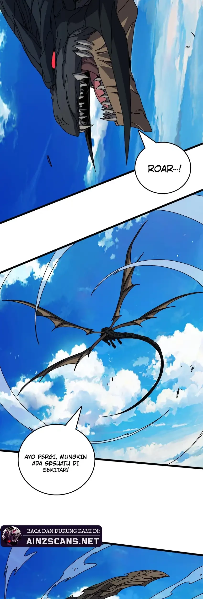 I Become Invincible Black Dragon Boss At The Start Chapter 80 Gambar 27